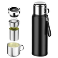 1200 mL Smart Thermos Bottle with Temperature Display – Keep Hot & Cold, Outdoor Sport Water Bottle