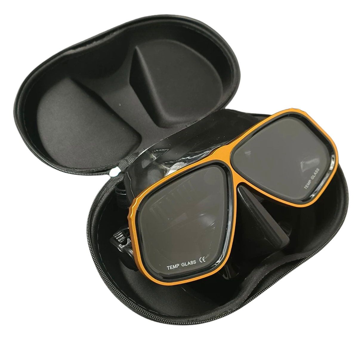 Aluminum Frame Scuba Diving Mask – Soft Silicone Dive Goggles for Adults & Teens