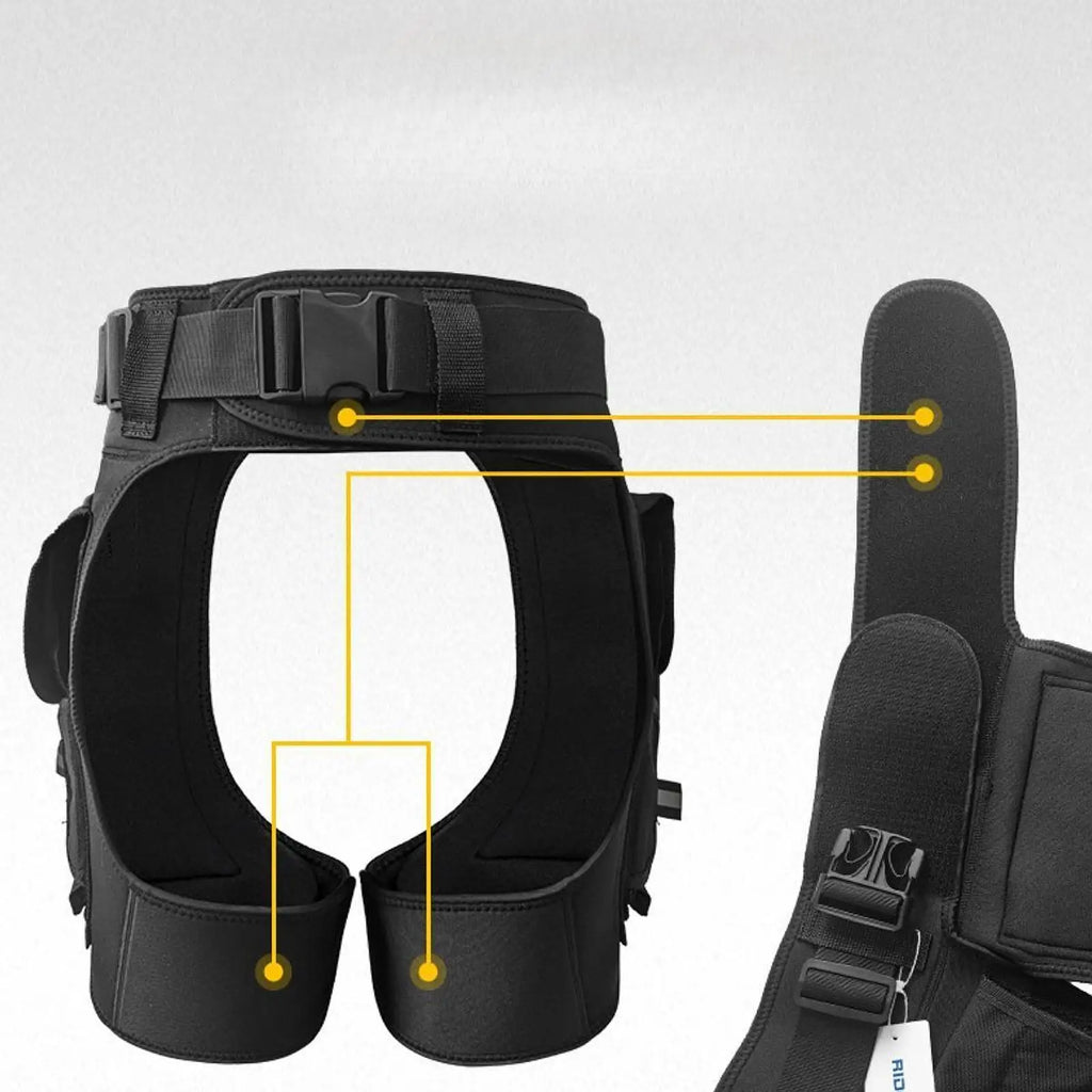 Wetsuit Pants with Adjustable Waistband and Side Pockets for Water Sports