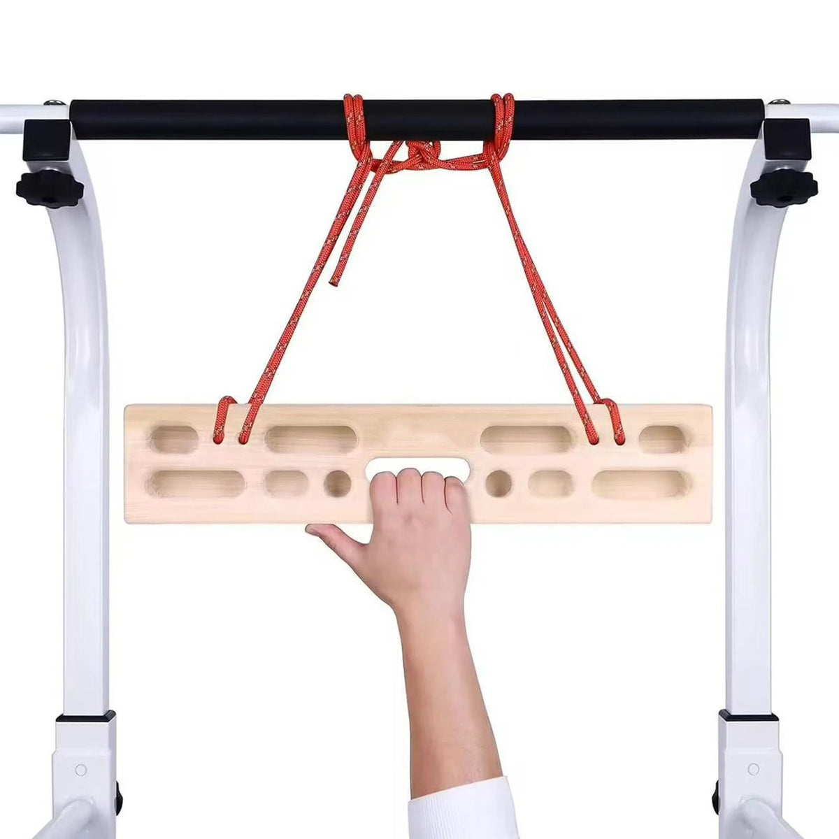 Wooden Climbing Fingerboard – Hang Board for Grip & Upper Body Training