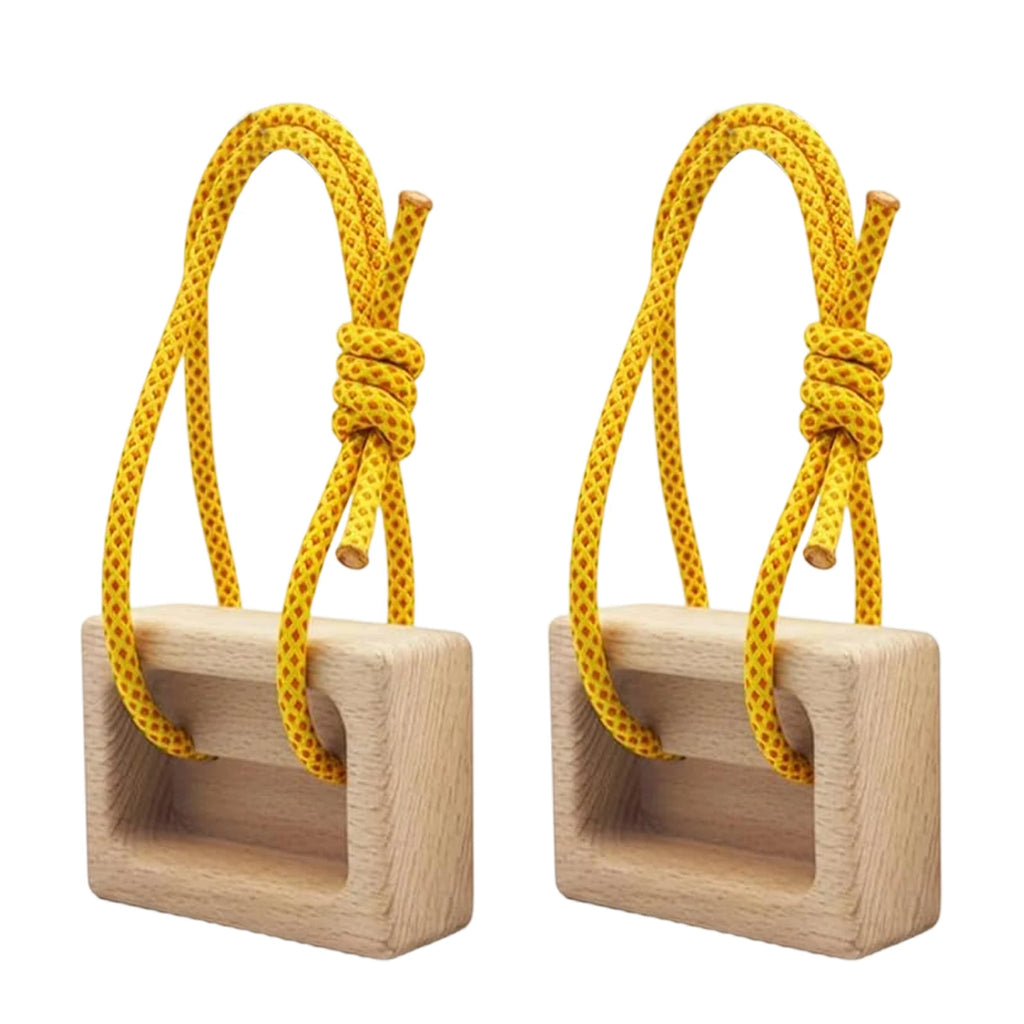 Wooden Climbing Fingerboard – Hang Board for Grip & Upper Body Training
