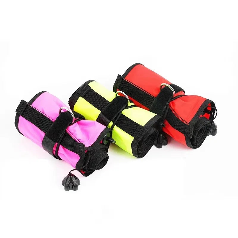 Inflatable Scuba Surface Marker Buoy (1.5 m) – High-Visibility Dive Signal Tube