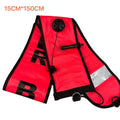 Inflatable Scuba Surface Marker Buoy (1.5 m) – High-Visibility Dive Signal Tube