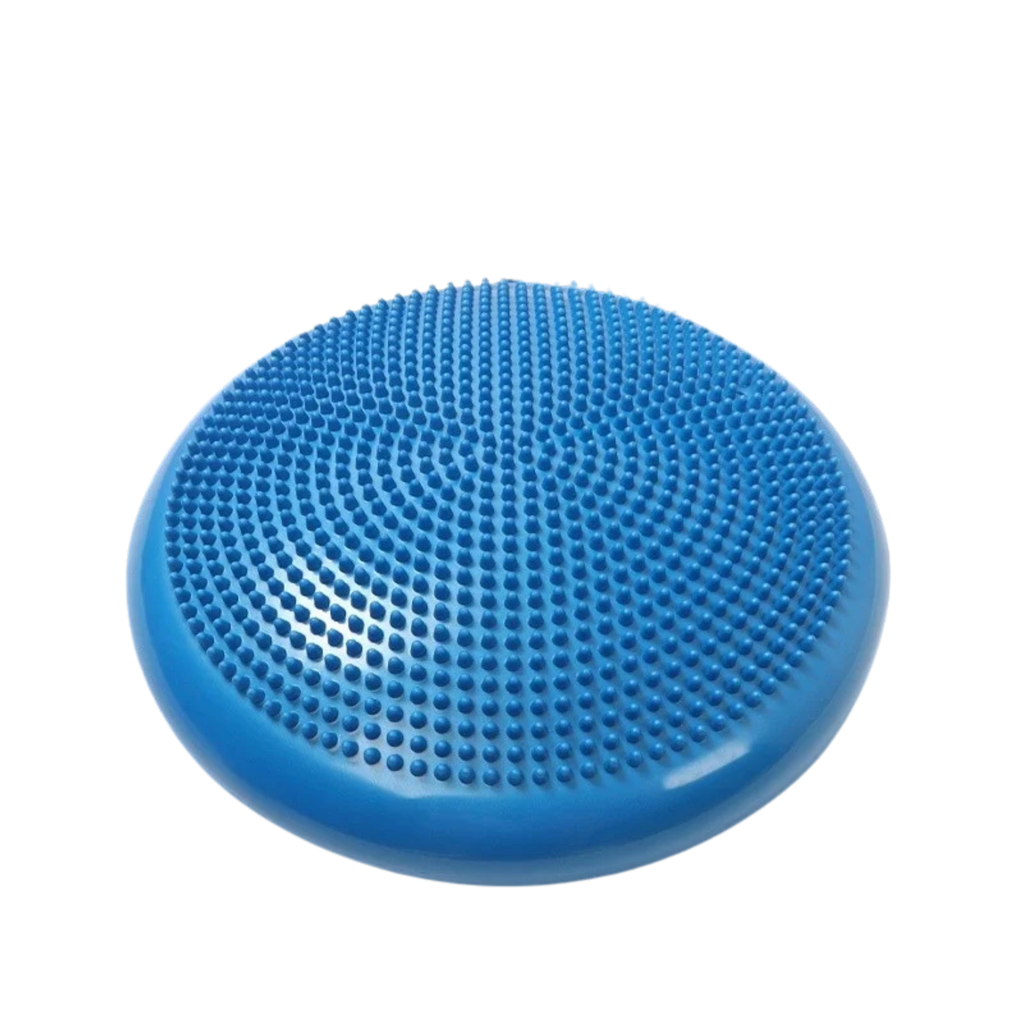 Blue Inflatable Balance Cushion – Thickened Anti-Slip Yoga & Workout Stability Pad
