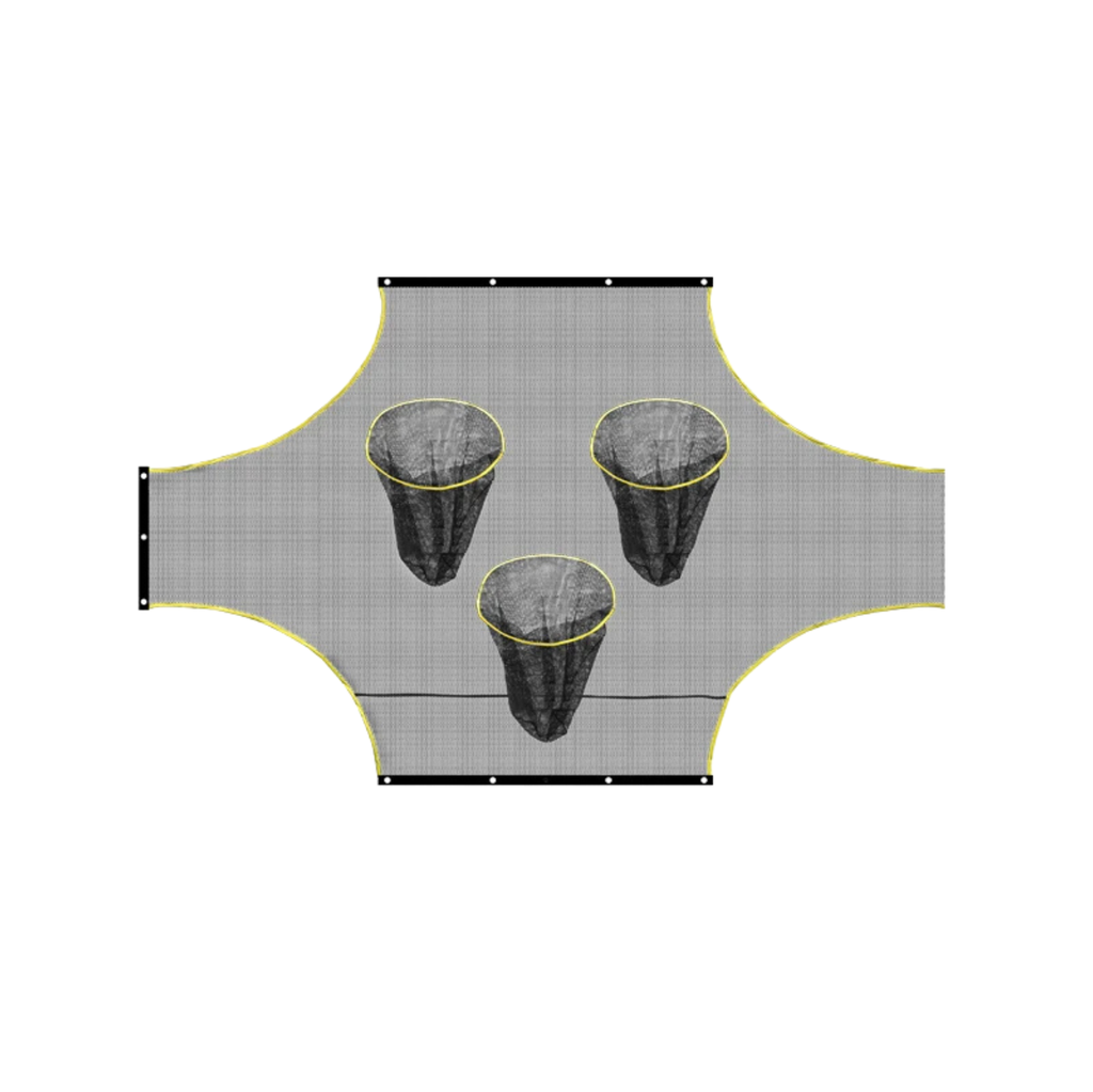 3-Hole Soccer Goal Target Net – Multi-Target Shooting Accuracy Training Tool