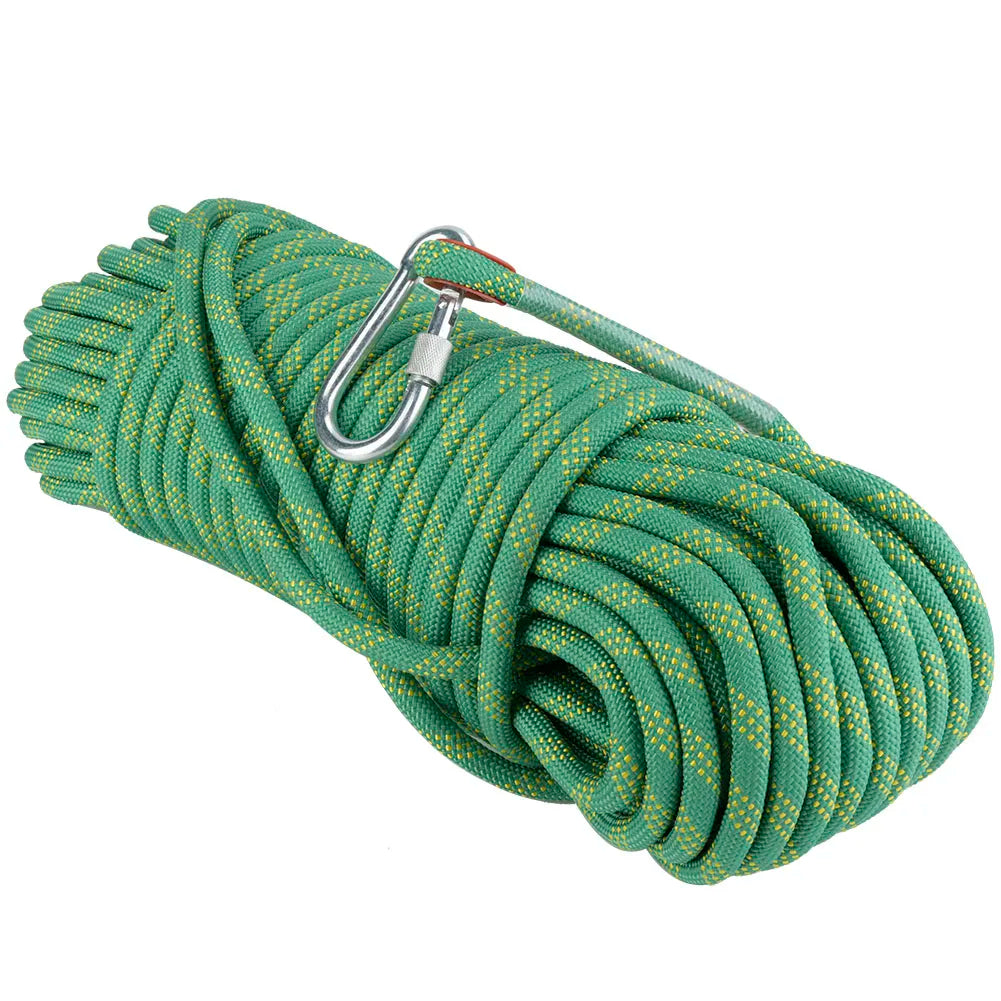 12mm 30m Outdoor Rock Climbing Rope – Heavy Duty Survival & Escape Cord