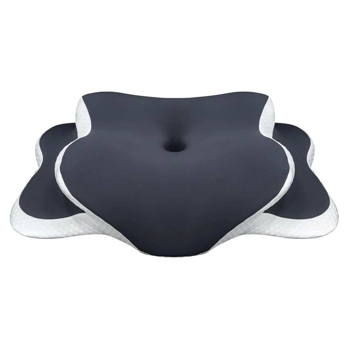 Memory Foam Cervical Pillow for Neck Pain Relief Ergonomic Orthopedic Contour Pillow for Side, Back & Stomach Sleepers