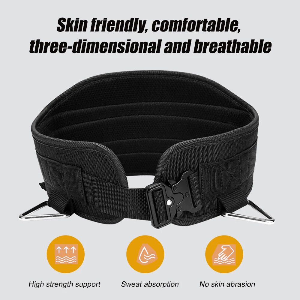Weight Lifting Belt – Adjustable Gym Support Belt for Squats & Strength Training