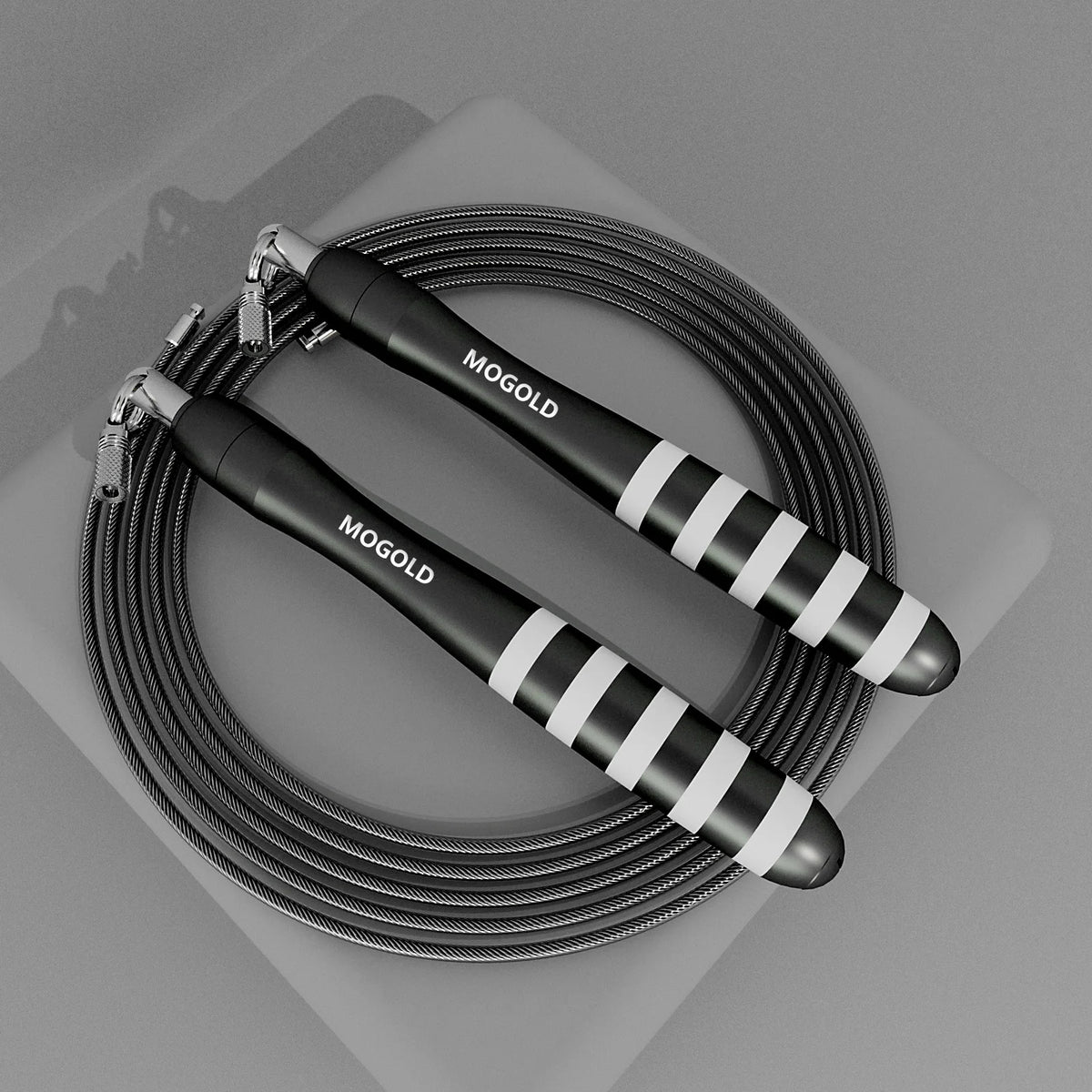 Steel Wire Speed Jump Rope – Adjustable Cross Training Fitness Skipping Rope