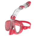 Half Face Snorkeling Mask Set Anti-Fog Scuba Diving Swimming Mask for Adults
