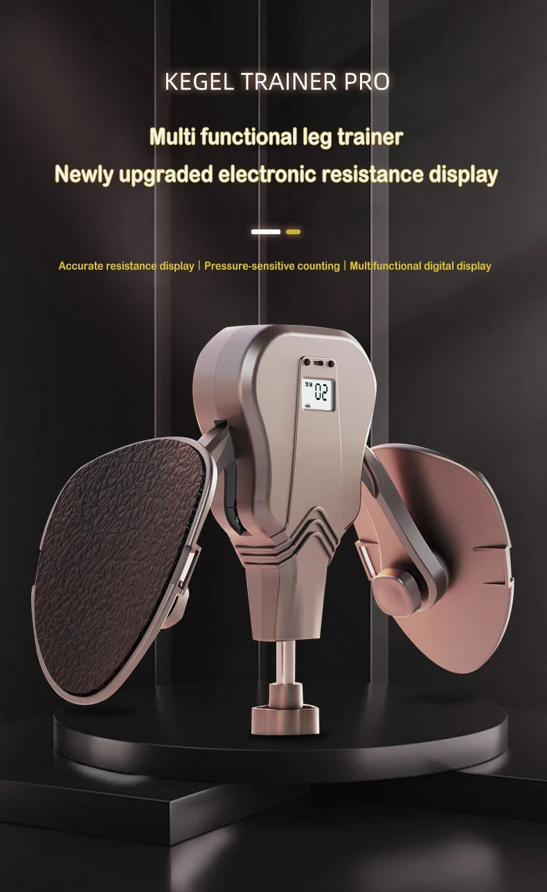 Adjustable Pelvic Floor & Leg Trainer (20–60 KG) – Home Fitness Resistance Equipment