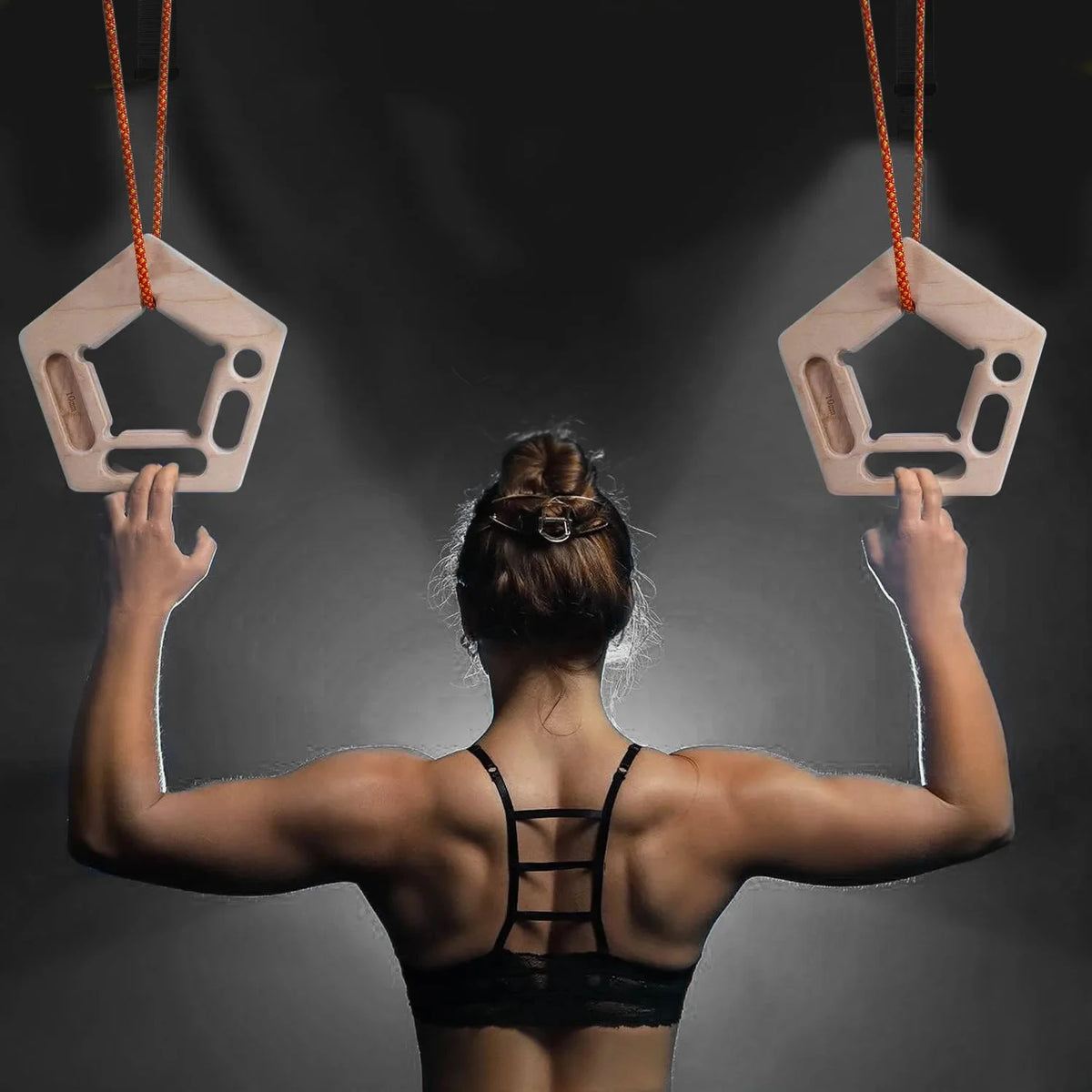 Finger Strengthen Climbing Board Pull-Ups Weight Hang Trainer Portable Tool Grip Forearm Strengthener Exercise