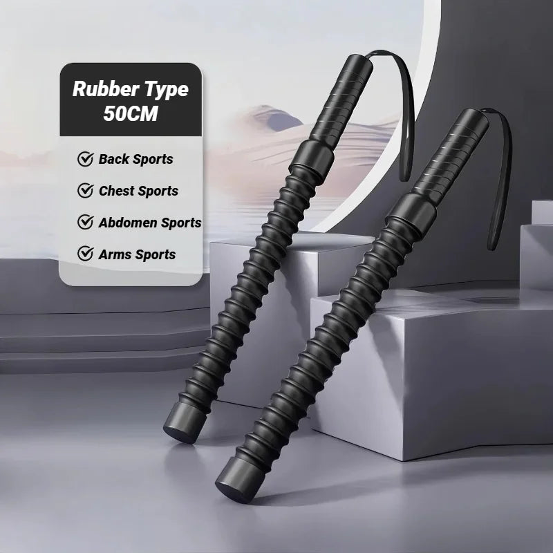 Strength Training Spring Bar – Ergonomic Biceps & Triceps Muscle Trainer