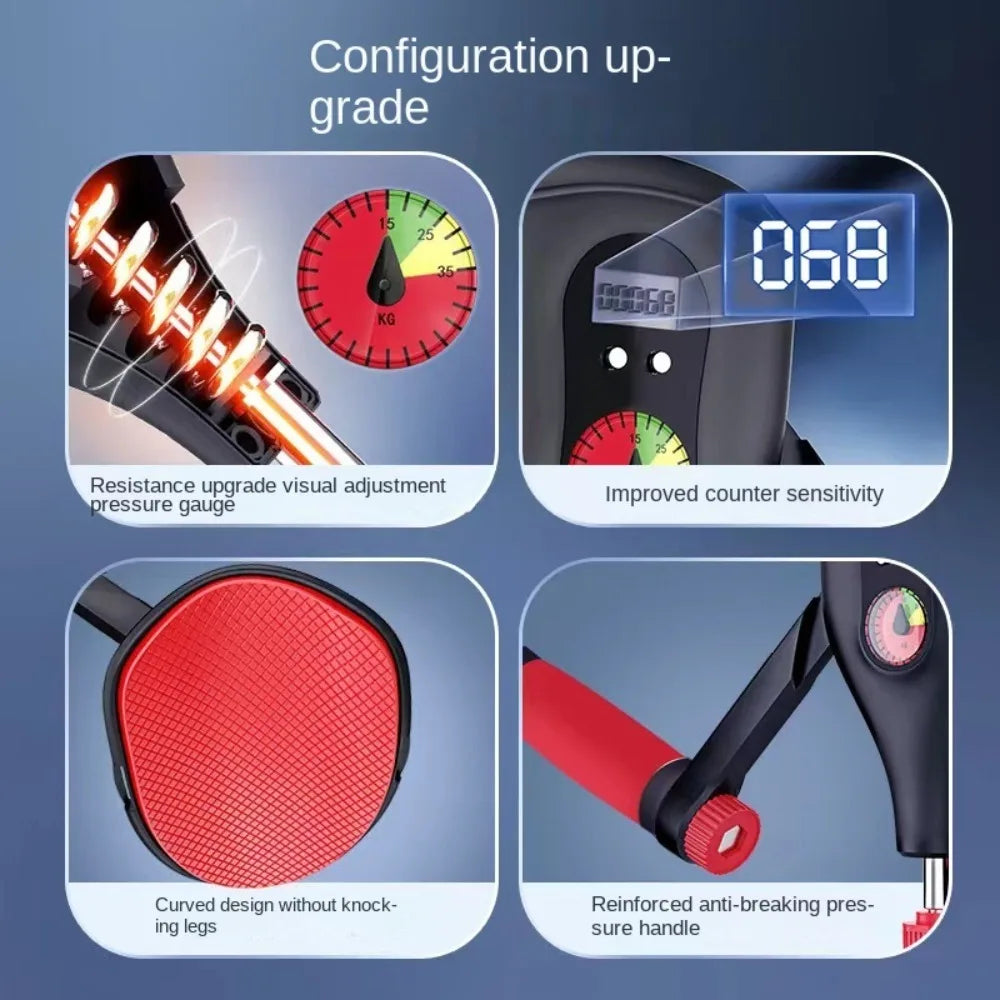 Pelvic Floor and Inner Thigh Muscle Trainer with 360 Degree Rotation and Adjustable Resistance