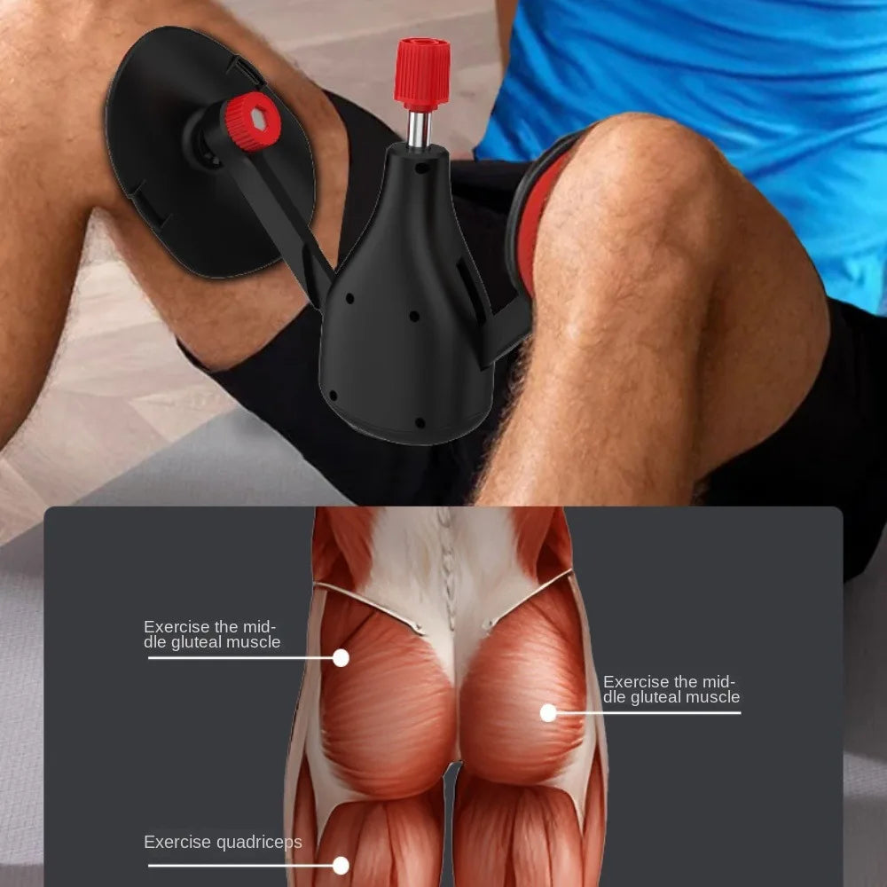 Pelvic Floor and Inner Thigh Muscle Trainer with 360 Degree Rotation and Adjustable Resistance