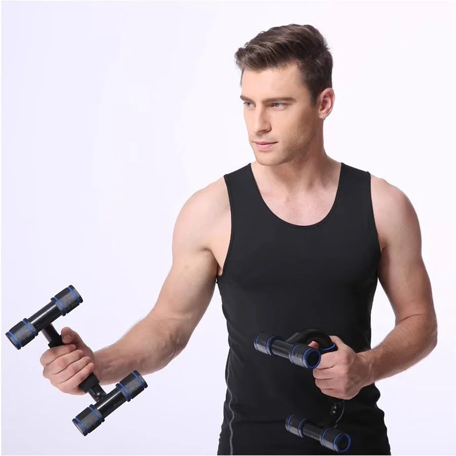 H-Shaped Push Up Bars – Anti-Slip Home Fitness Support Handles