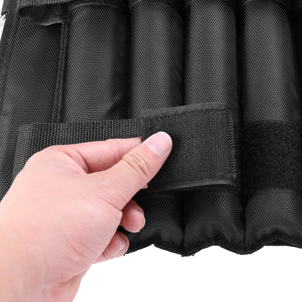 3–35kg Adjustable Weighted Vest – Durable Load Training Fitness Vest