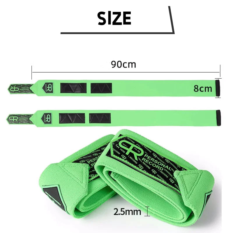 Elbow Support Wraps – 2-Pack 90 cm Elastic Compression Straps for Weight Lifting & Powerlifting