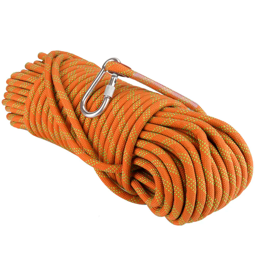 12mm 30m Outdoor Rock Climbing Rope – Heavy Duty Survival & Escape Cord