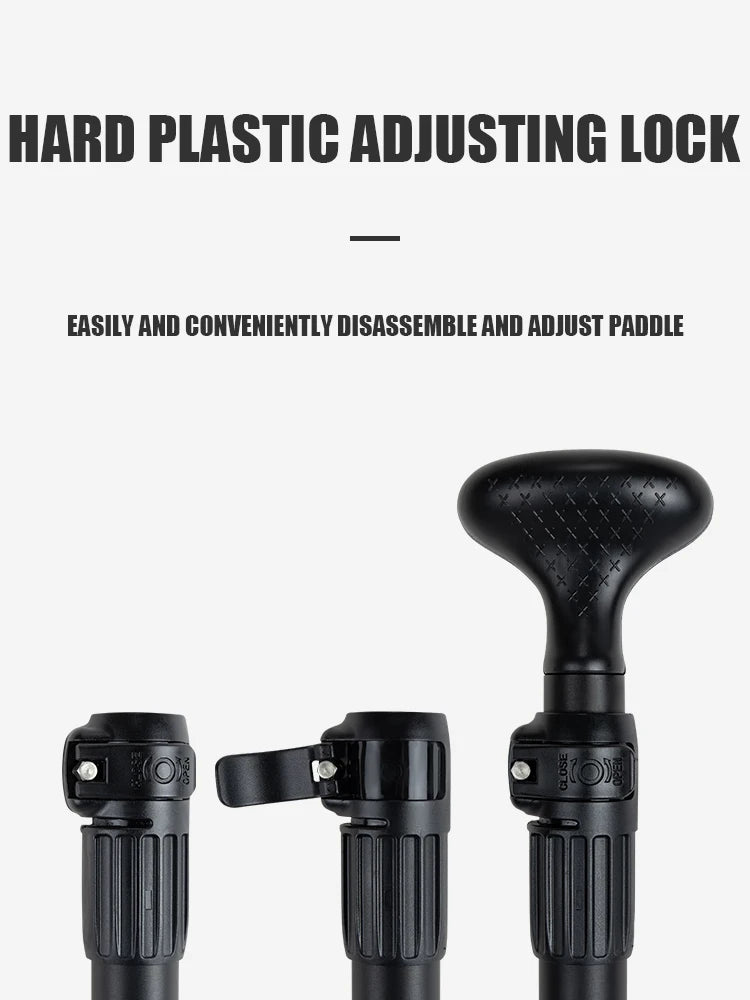 2-in-1 Aluminum SUP & Kayak Paddle with Nylon Blade – Adjustable and Lightweight