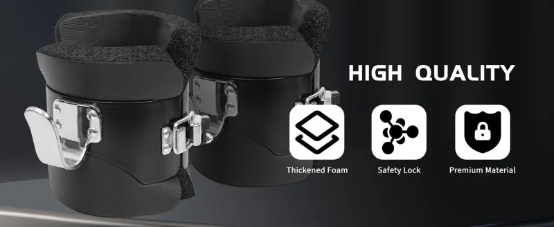 Anti-Gravity Inversion Boots – 2-Pack Hanging Boots for Back & Abdominal Exercise