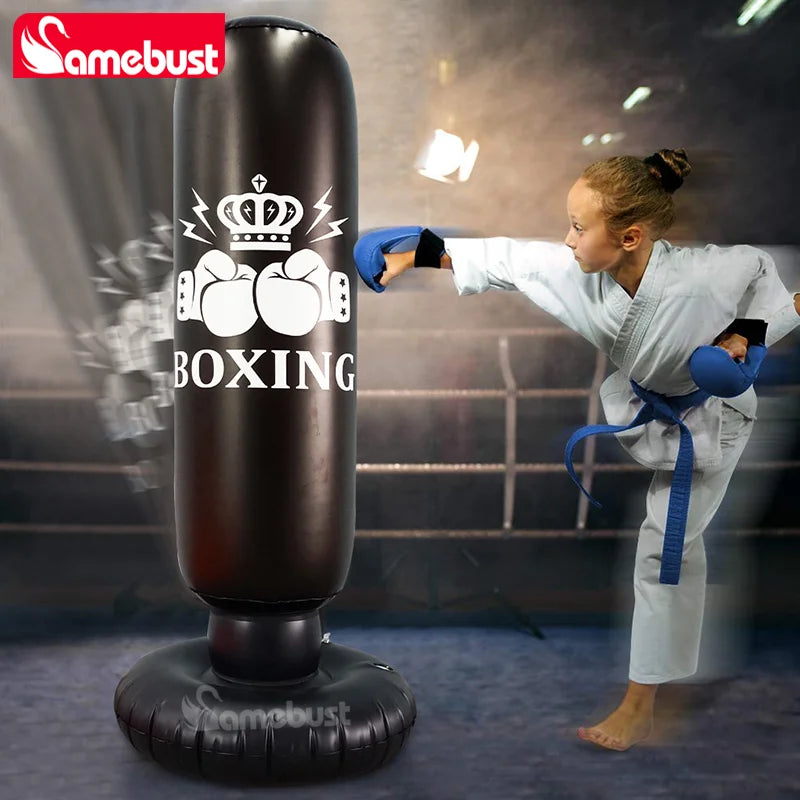 Inflatable Punching Bag – Bounce Back Boxing Bag for Sports & Daily Exercise