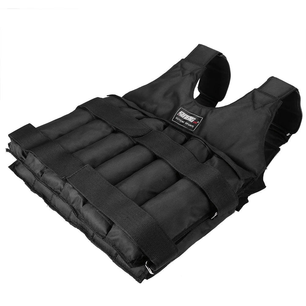 3–35kg Adjustable Weighted Vest – Durable Load Training Fitness Vest