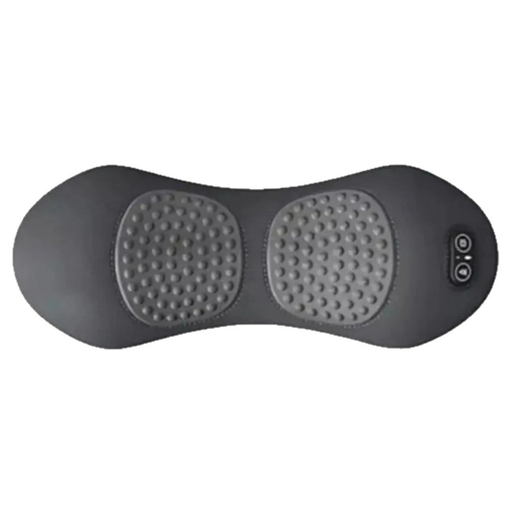 3-in-1 Electric Lumbar Support Pillow with Adjustable Height Back Massager