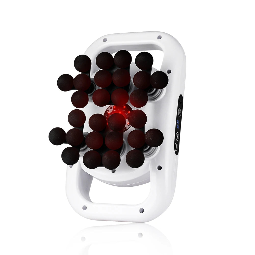 Massage Gun with 28 Interchangeable Heads for Deep Muscle Relief