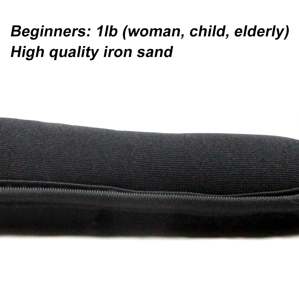 Adjustable Wrist & Ankle Weights – 1LB Pair with Secure Straps for Walking, Running & Yoga