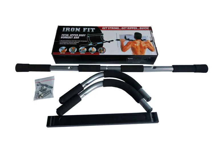 Adjustable Doorway Pull Up Bar – Home Gym Strength Training Equipment