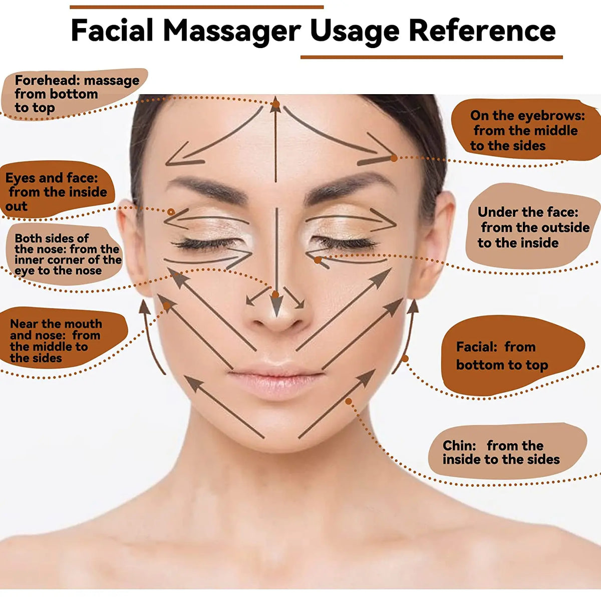 Wooden Facial Massage Roller – Manual Face & Skin Care Massage Tool