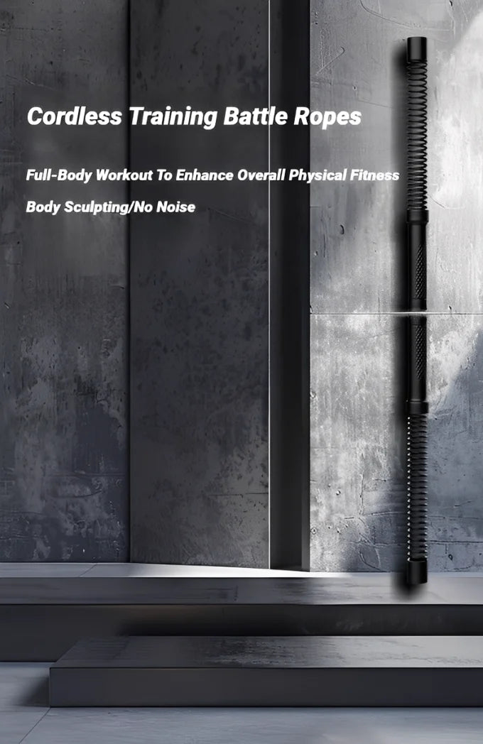 Strength Training Spring Bar – Ergonomic Biceps & Triceps Muscle Trainer