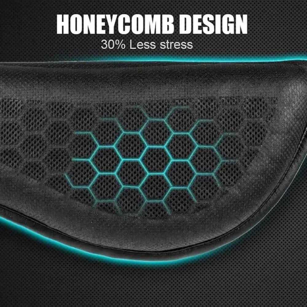 Gel Motorcycle Seat Cushion for Pressure Relief & Comfortable Riding