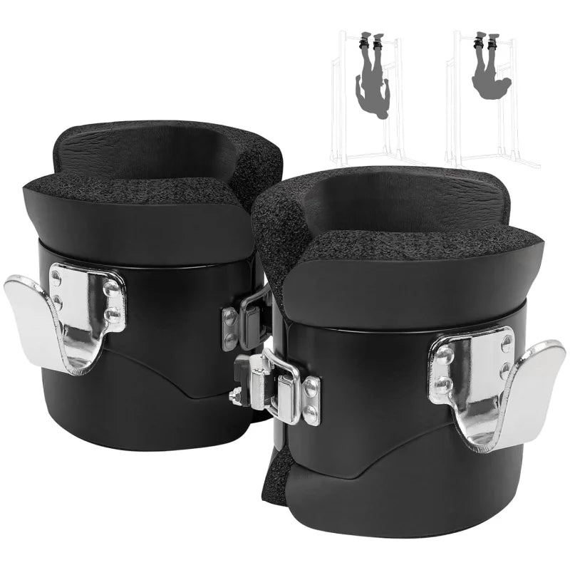 Anti-Gravity Inversion Boots – 2-Pack Hanging Boots for Back & Abdominal Exercise