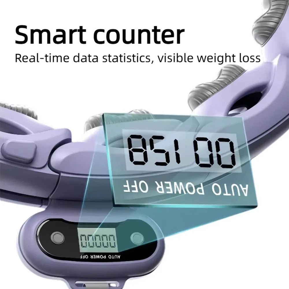 Smart Detachable Hula Hoop with Counting – Waist Shaping & Abdominal Tightening Fitness Ring