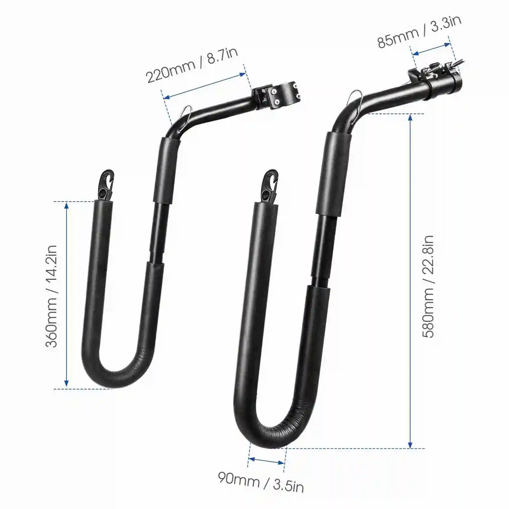 Seat Post Surfboard Rack Aluminum Alloy Longboard Carrier Holder