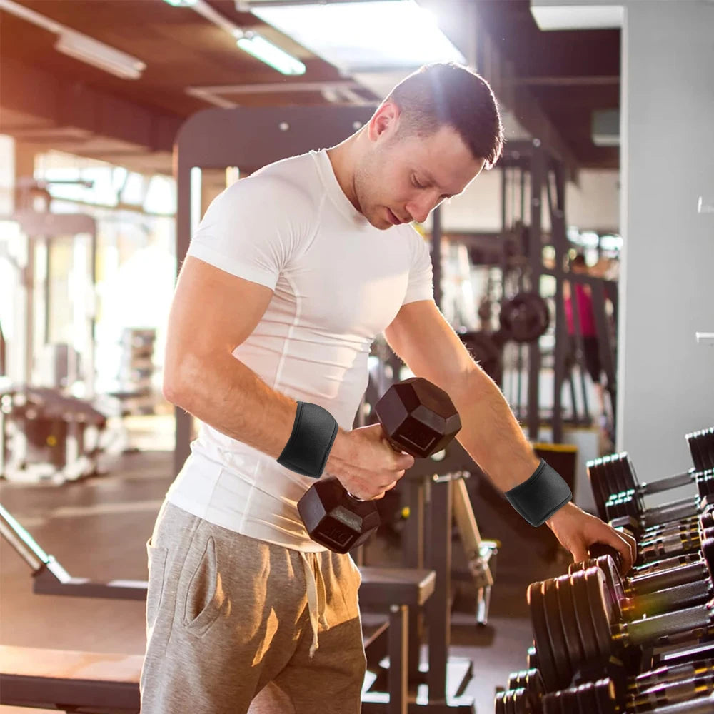 Adjustable Wrist & Ankle Weights – 1LB Pair with Secure Straps for Walking, Running & Yoga
