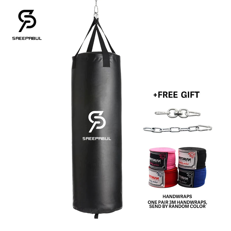 46in Professional Boxing Sandbag – Heavy Duty Punching Bag for Gym & Training