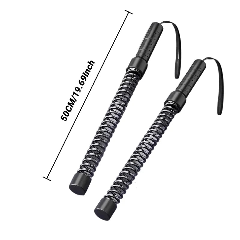 Strength Training Spring Bar – Ergonomic Biceps & Triceps Muscle Trainer