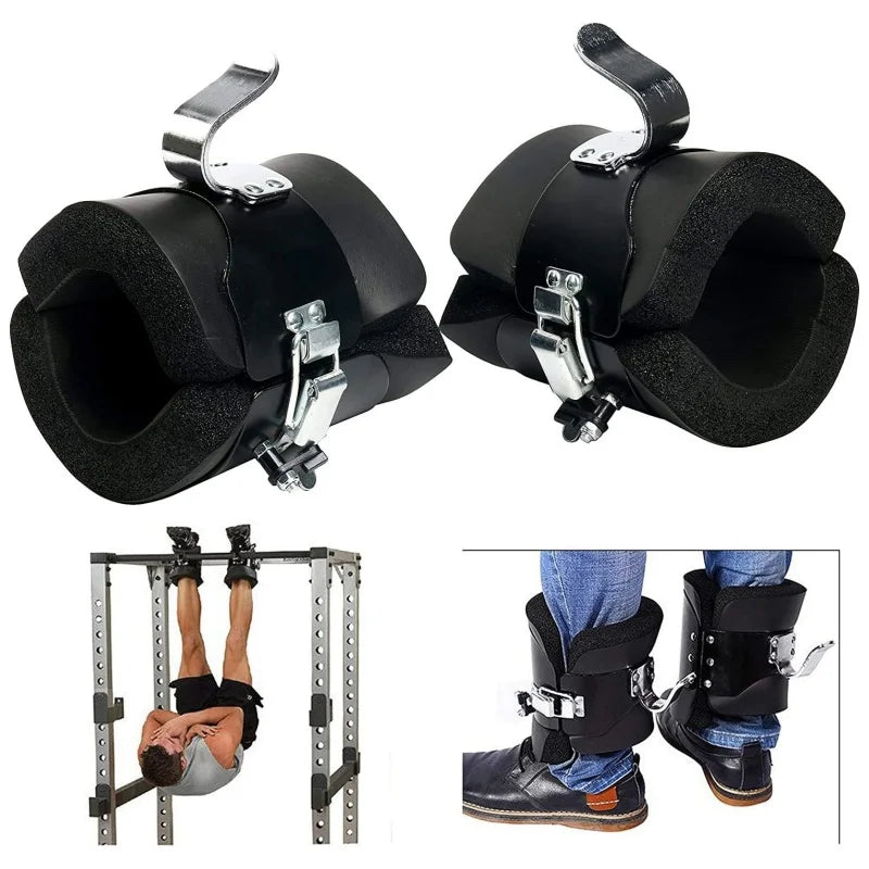 Anti-Gravity Inversion Boots – 2-Pack Hanging Boots for Back & Abdominal Exercise