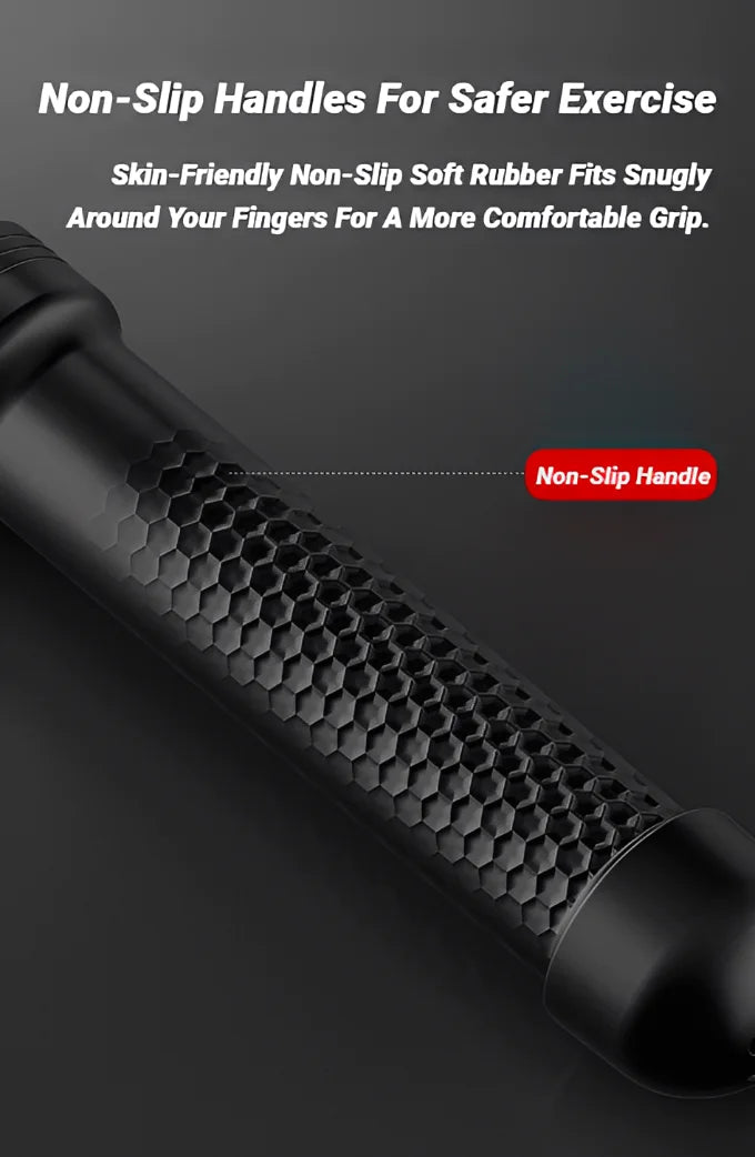 Strength Training Spring Bar – Ergonomic Biceps & Triceps Muscle Trainer