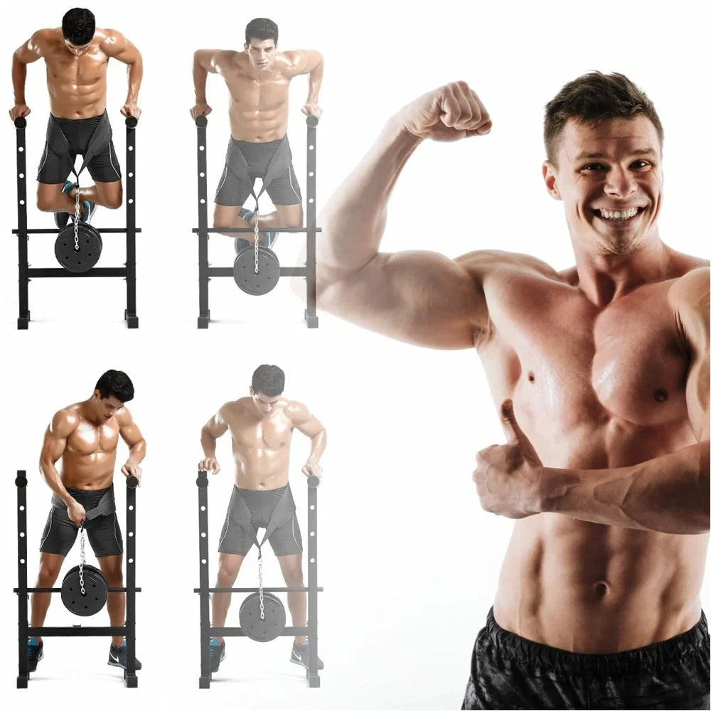 Weight Lifting Belt – Adjustable Gym Support Belt for Squats & Strength Training
