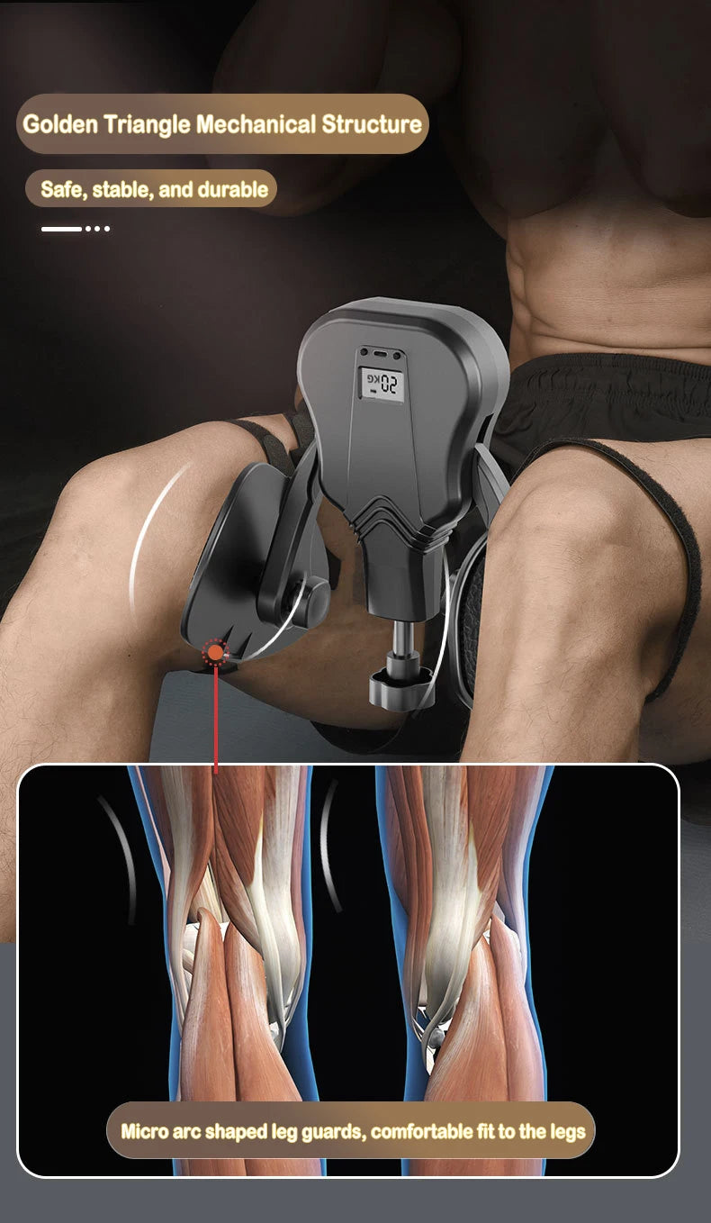 Adjustable Pelvic Floor & Leg Trainer (20–60 KG) – Home Fitness Resistance Equipment