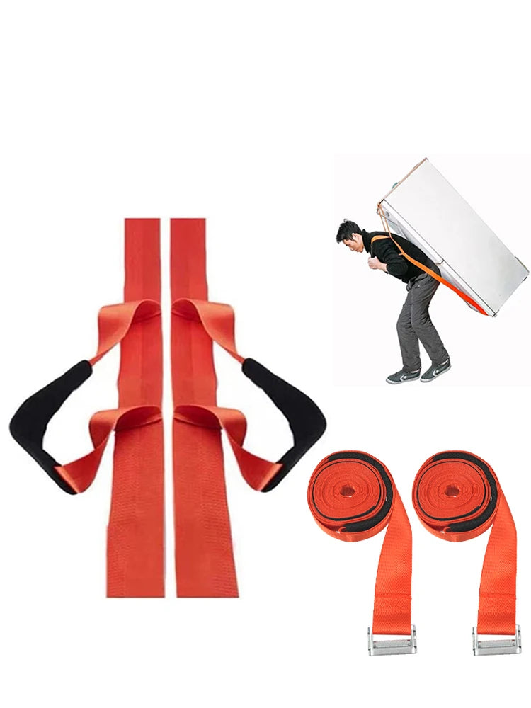 Adjustable Moving & Lifting Strap – Single Person Carrying Belt for Heavy Objects