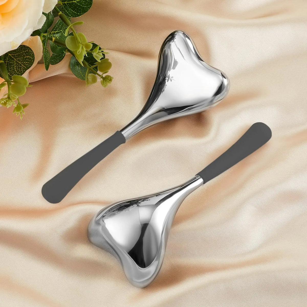 Stainless Steel Gua Sha Therapy Massage Tools – Facial, Eye & Body Muscle Relief Scraping Set