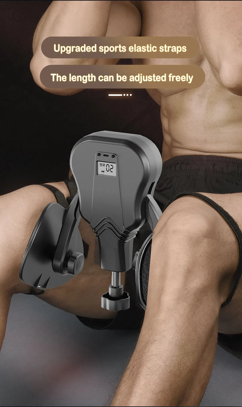 Adjustable Pelvic Floor & Leg Trainer (20–60 KG) – Home Fitness Resistance Equipment