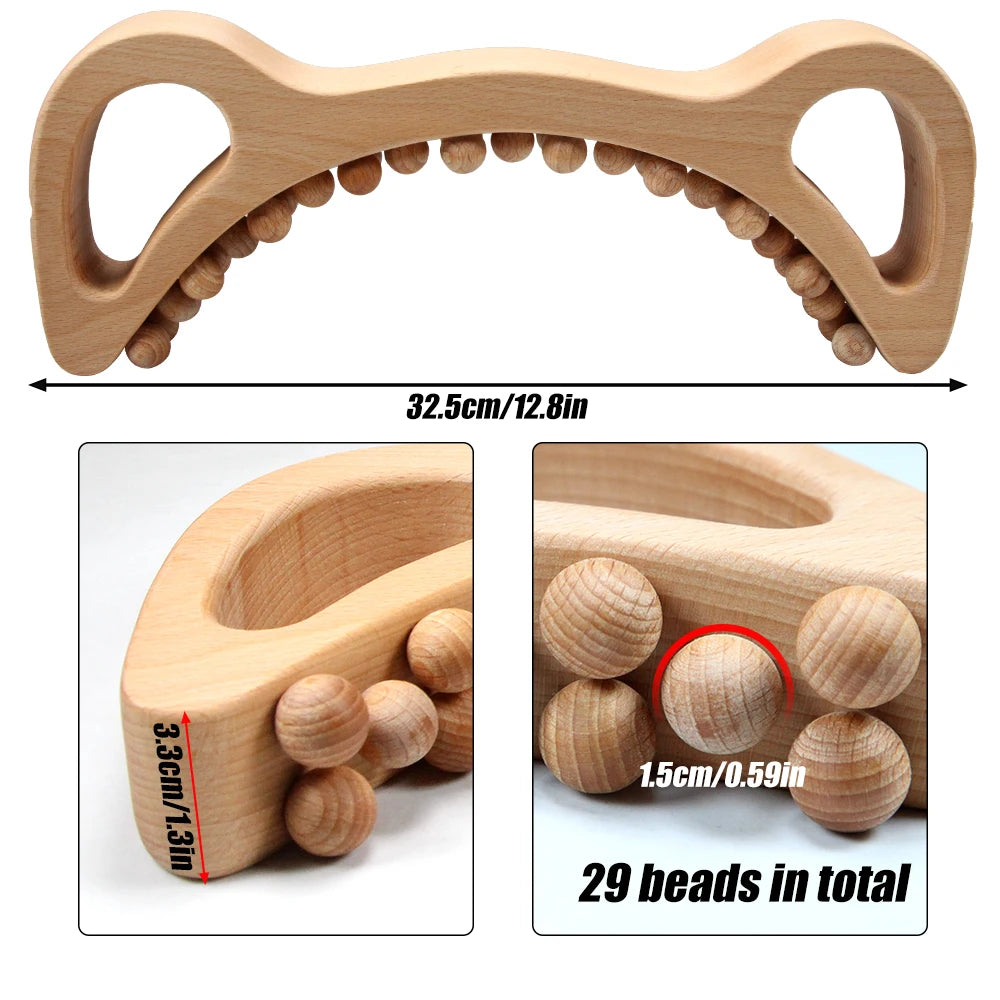 Wood Therapy Massage Tool Set – Manual Body Massage & Muscle Relaxation Kit