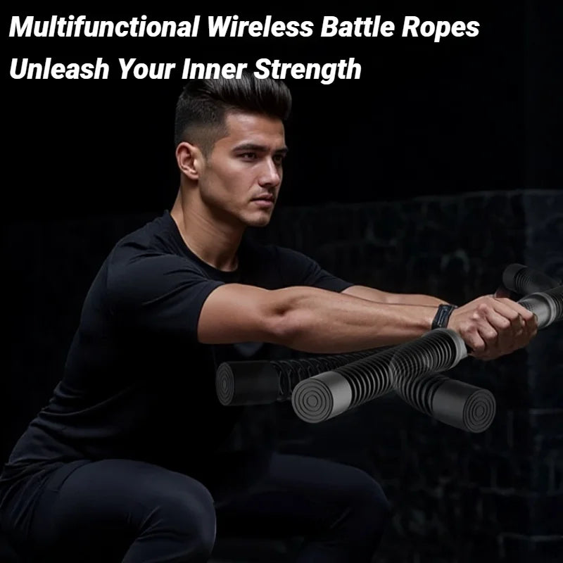 Strength Training Spring Bar – Ergonomic Biceps & Triceps Muscle Trainer