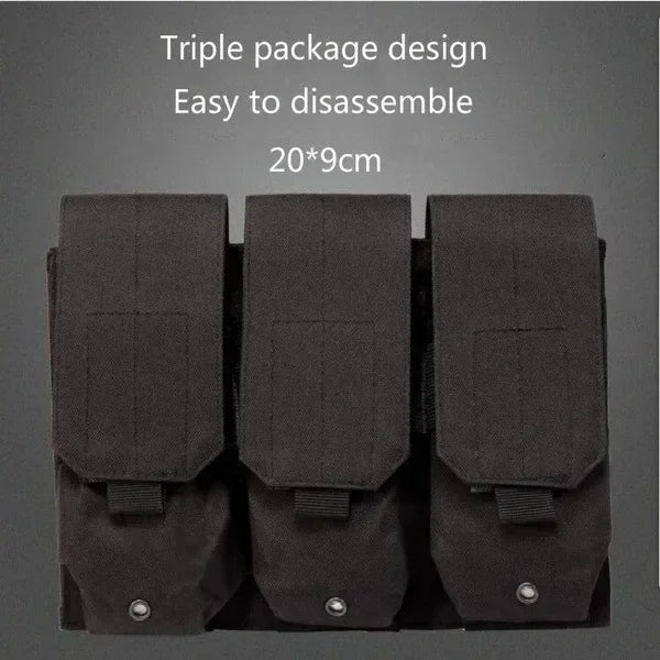Tactical Molle Vest with Adjustable Straps – Outdoor Training & Utility Gear